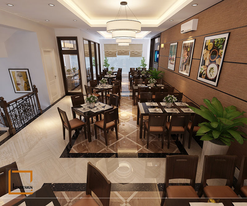 Thiết kế nhà hàng khách sạn đẹp